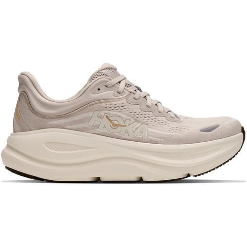 WOMEN'S HOKA BONDI 9 | RIVER ROCK GREY / ALABASTER