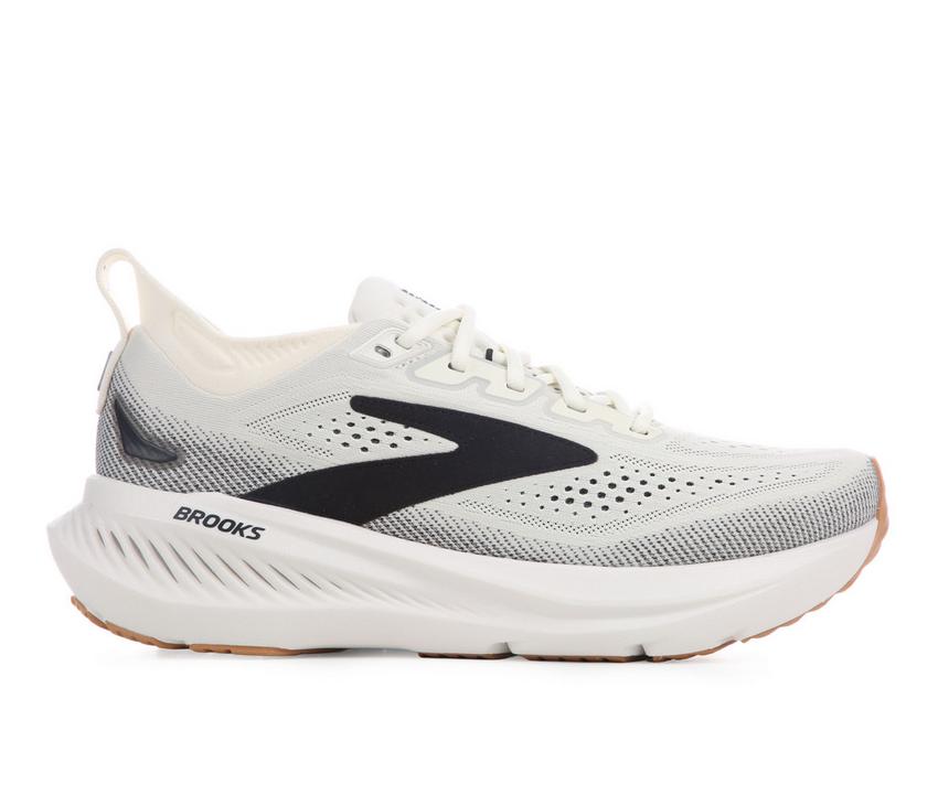 WOMEN'S BROOKS GLYCERIN 23 | WHITE / BLACK / BISCUIT