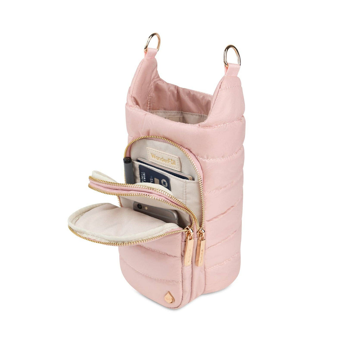 WANDERFULL HYDROBAG HANDLE | BLUSH WITH BLUSH & CREAM STRAP