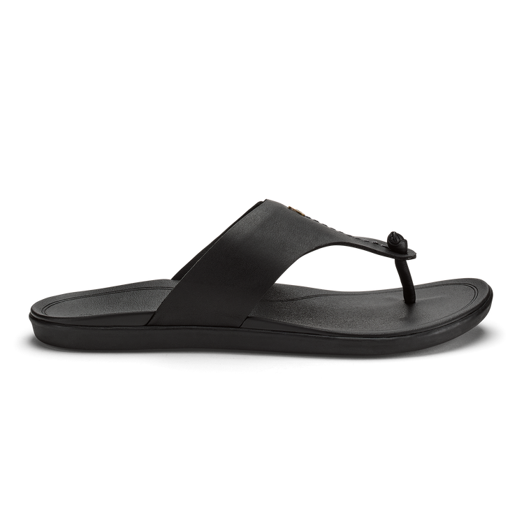 WOMEN'S OLUKAI HO'OPIO MELE | BLACK / BLACK