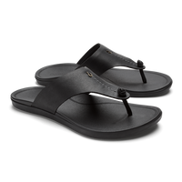 WOMEN'S OLUKAI HO'OPIO MELE | BLACK / BLACK