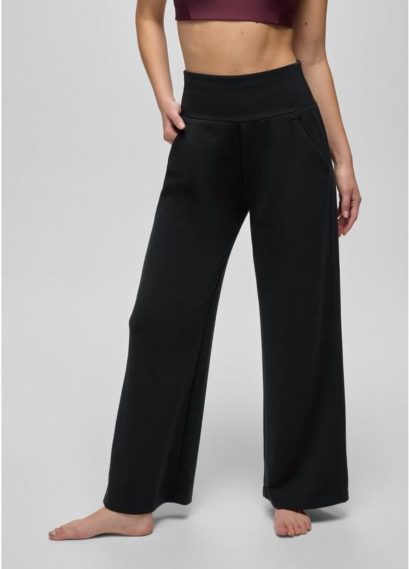 WOMEN'S PRANA SHEA SOFT WIDE LEG PANT | BLACK