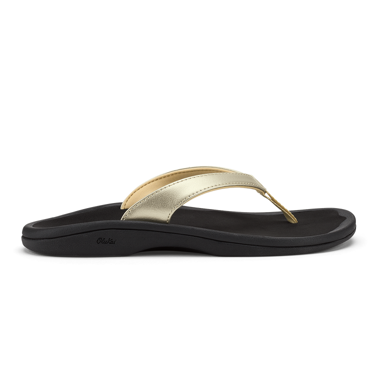 WOMEN'S OLUKAI 'OHANA LAHI | GOLD / BLACK