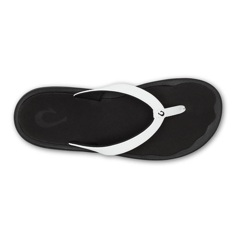 WOMEN'S OLUKAI 'OHANA LAHI | WHITE SAND / BLACK