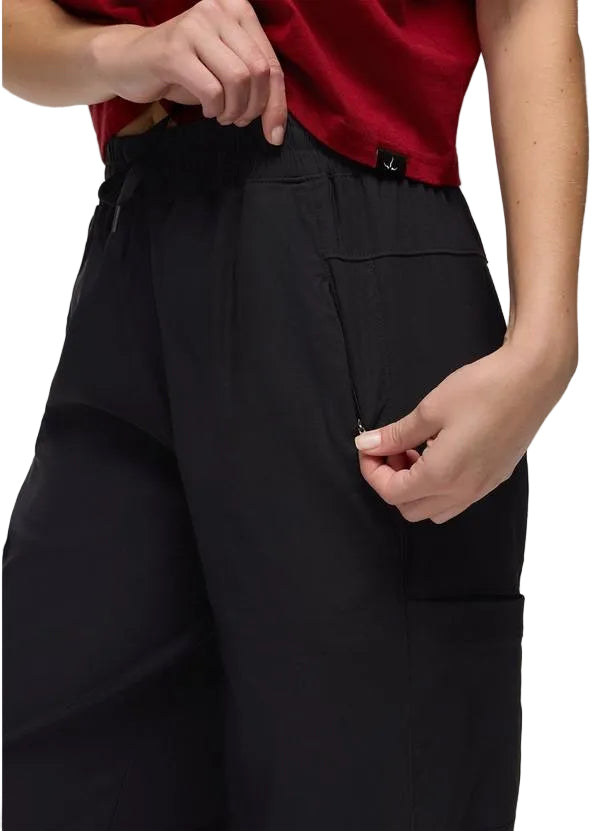 WOMEN'S PRANA SEND OFF HIGH RISE WIDE LEG PANT | BLACK – Randy's Shoes