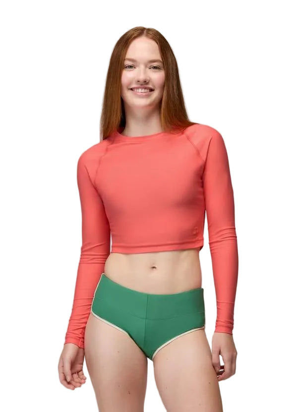 WOMEN'S PRANA BAJA BOUND RASHGUARD | GUAVA POP