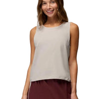 WOMEN'S PRANA RAILAY TANK | ALMOND