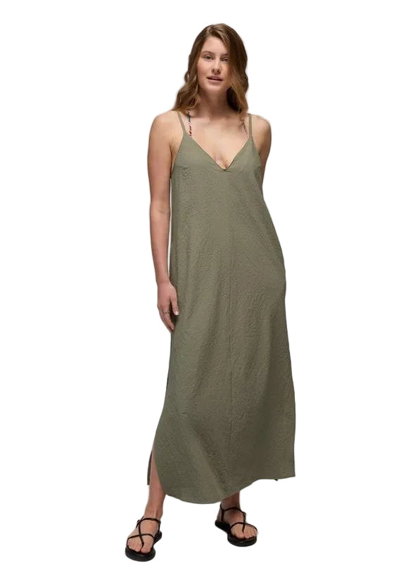 WOMEN'S PRANA COSTAL SOL MAXI DRESS | SAGE