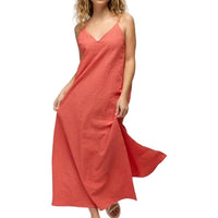 WOMEN'S PRANA COSTAL SOL MAXI DRESS | LYCHEE