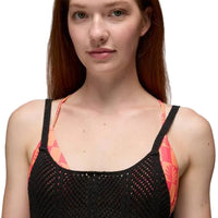 WOMEN'S PRANA CROCHET MINI DRESS | BLACK