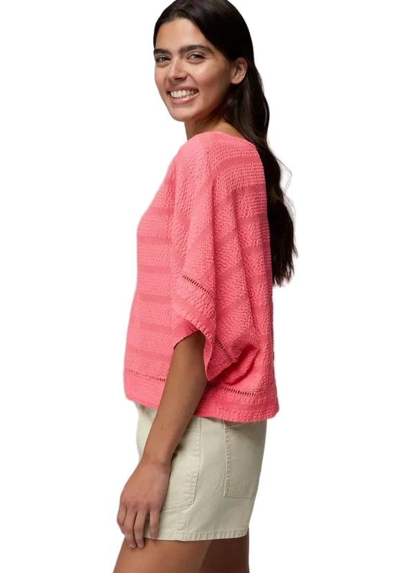 WOMEN'S PRANA OCEAN HILLS TOP | GUAVA
