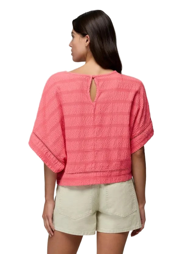 WOMEN'S PRANA OCEAN HILLS TOP | GUAVA