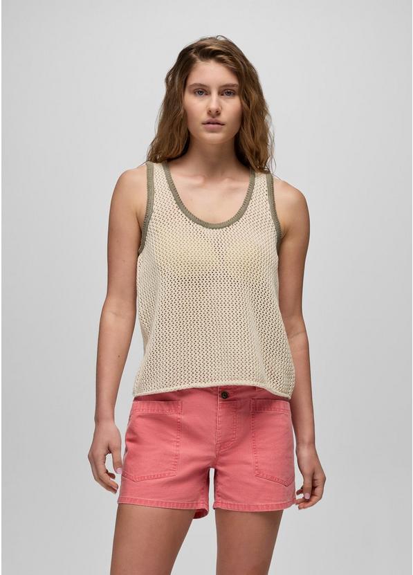 WOMEN'S PRANA SPRING AWAKENING TANK | BEACH PEBBLE