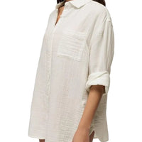 WOMEN'S PRANA HIDEAWAYS BUTTON DOWN TOP | ALBA