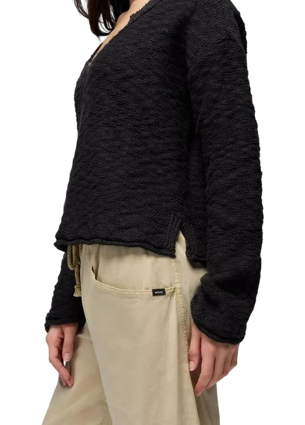 WOMEN'S PRANA SUNSHINE SUNSET SWEATER | BLACK