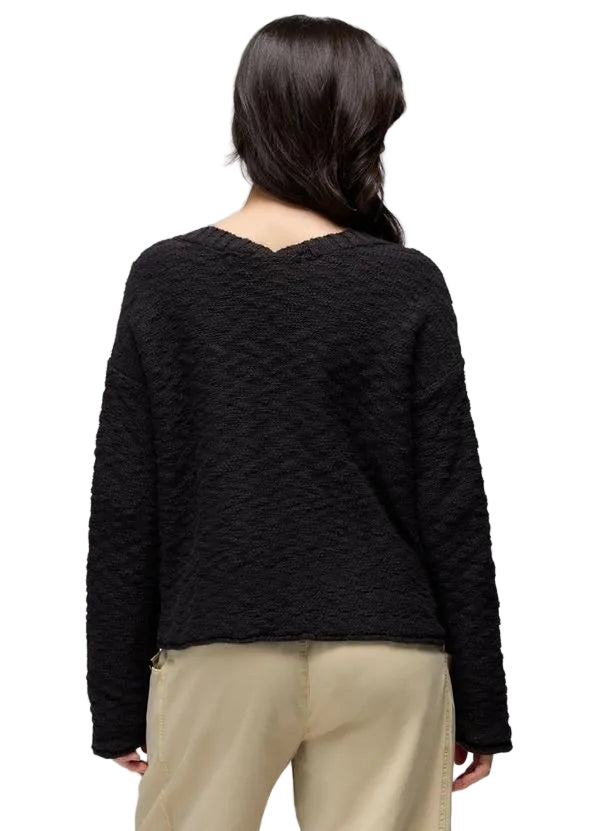WOMEN'S PRANA SUNSHINE SUNSET SWEATER | BLACK