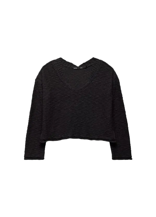WOMEN'S PRANA SUNSHINE SUNSET SWEATER | BLACK