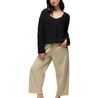 WOMEN'S PRANA SUNSHINE SUNSET SWEATER | BLACK