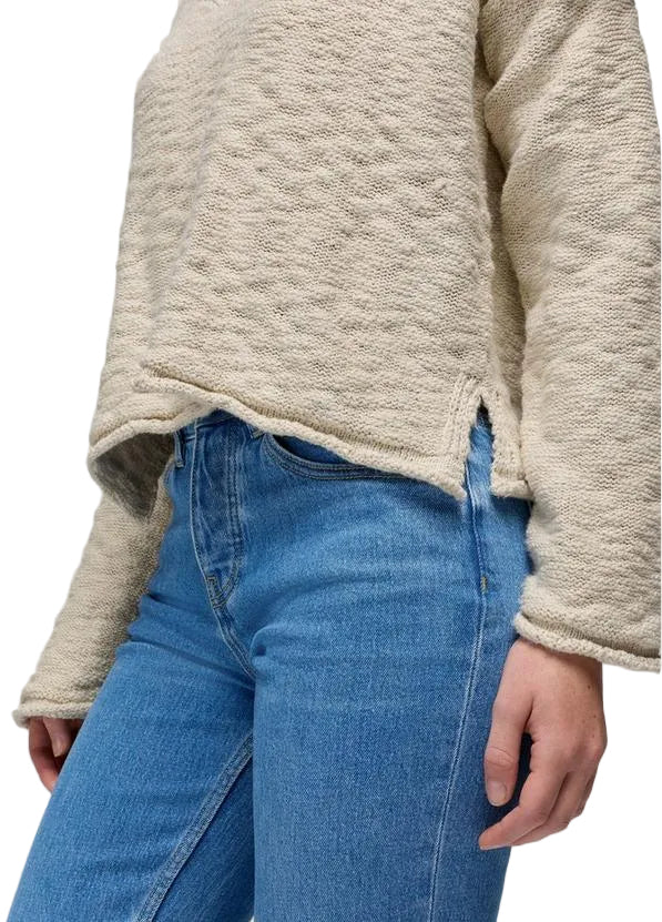 WOMEN'S PRANA SUNSHINE SUNSET SWEATER | BEACH PEBBLE