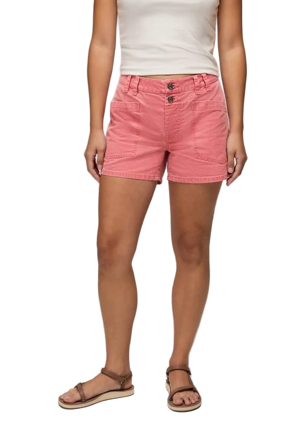 WOMEN'S PRANA SUTON SHORT | GUAVA