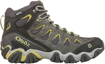MEN'S OBOZ SAWTOOTH II MID WATERPROOF | DARK SHADOW / WOODBINE GREEN