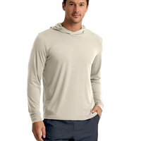 MEN'S FREE FLY ELEVATE LIGHTWEIGHT HOODIE | HEATHER BIRCH