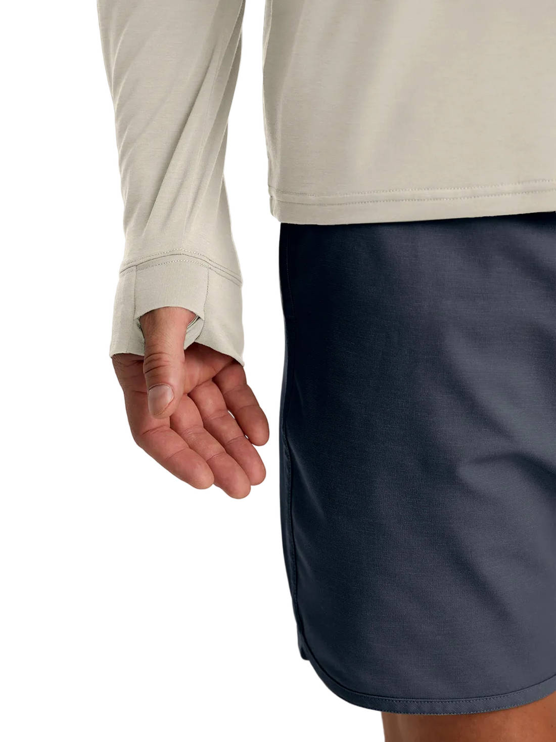 MEN'S FREE FLY ELEVATE LIGHTWEIGHT HOODIE | HEATHER BIRCH