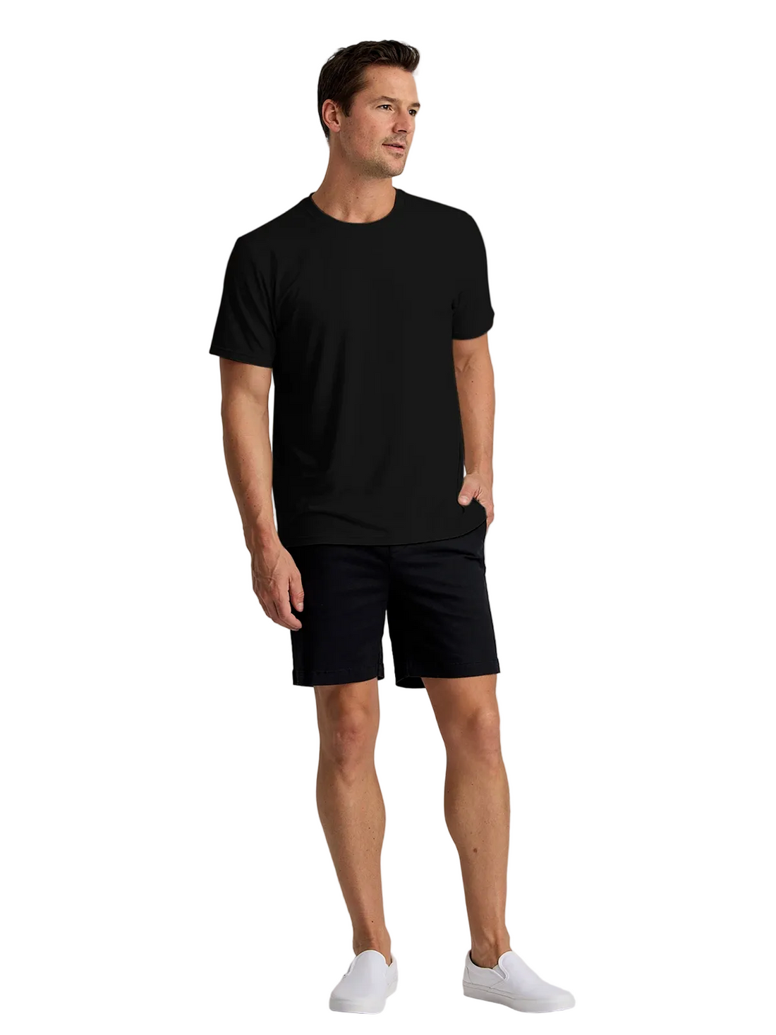 MEN'S FREE FLY ELEVATE LIGHTWEIGHT TEE | BLACK