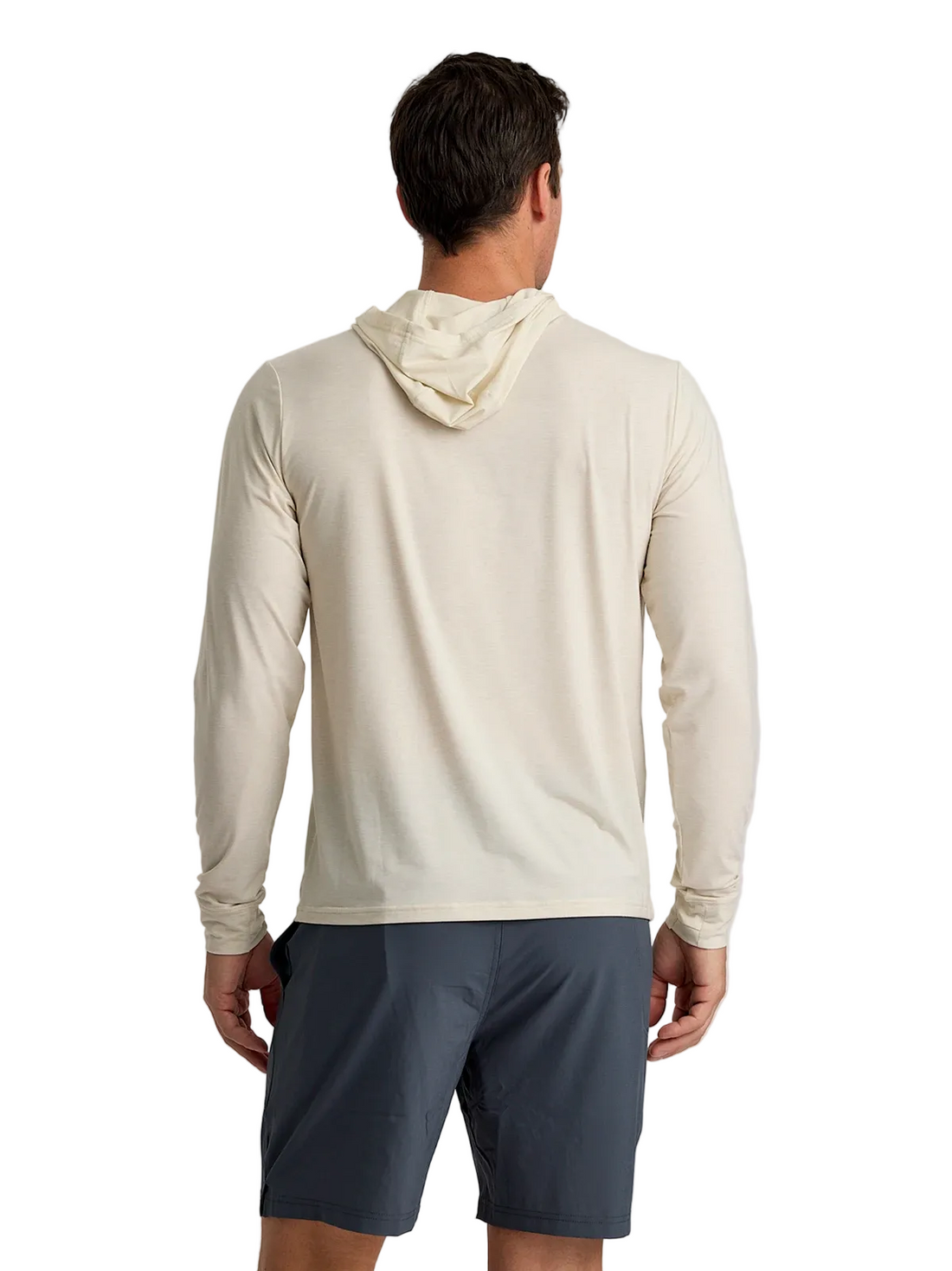 MEN'S FREE FLY ELEVATE LIGHTWEIGHT HOODIE | HEATHER BIRCH