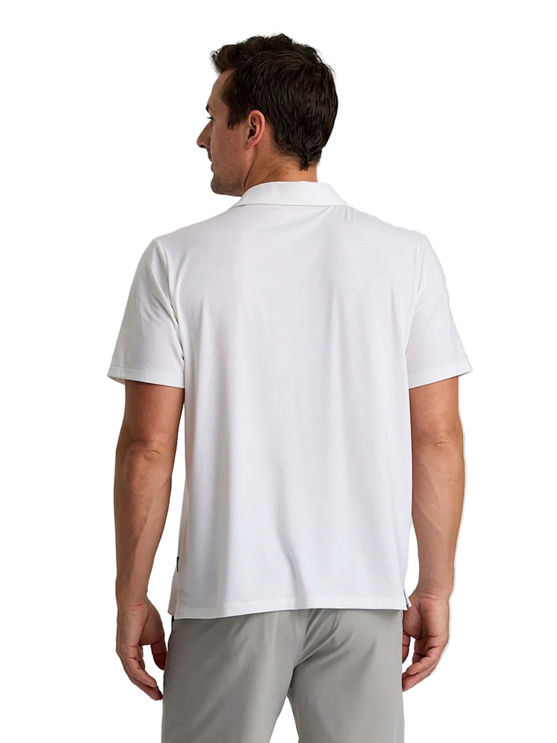 MEN'S FREE FLY ELEVATE POLO | BRIGHT WHITE