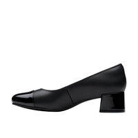 WOMEN'S CLARKS IRIDESSA MAY | BLACK LEATHER
