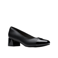 WOMEN'S CLARKS IRIDESSA MAY | BLACK LEATHER