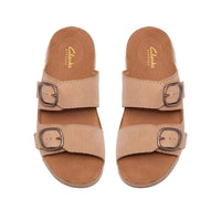 WOMEN'S CLARKS CECILY STEP | BEIGE NUBUCK