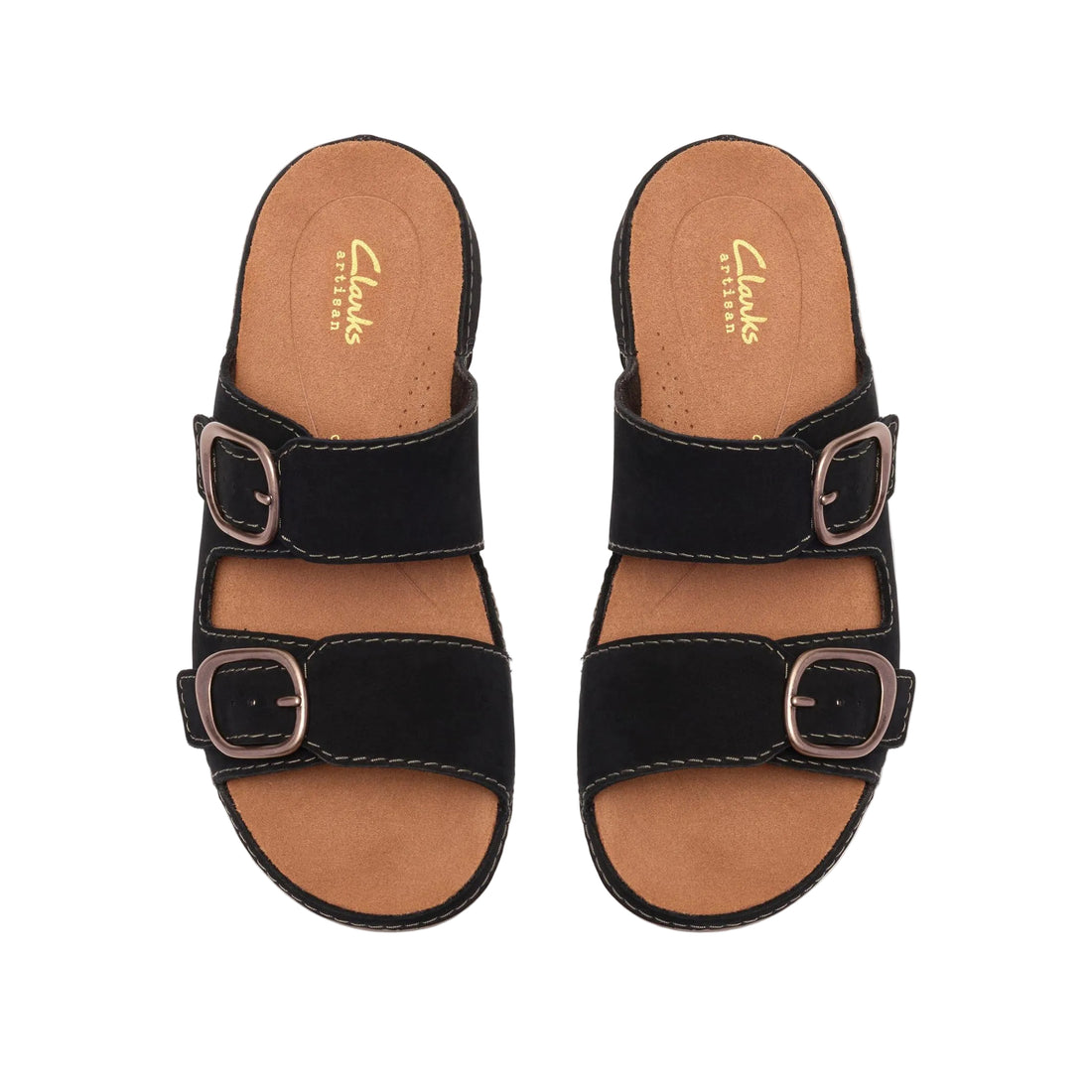 WOMEN'S CLARKS CECILY STEP | BLACK NUBUCK