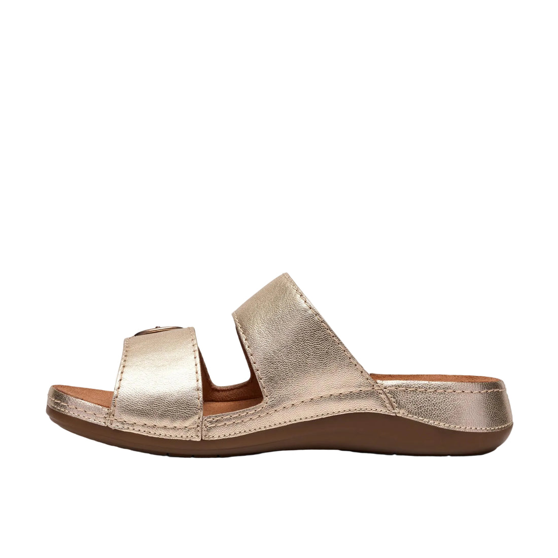 WOMEN'S CLARKS CECILY STEP | CHAMPAGNE LEATHER