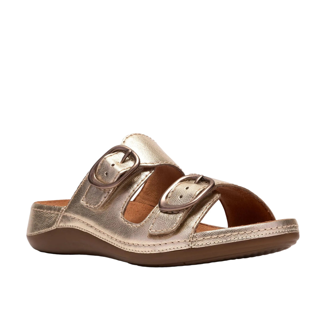WOMEN'S CLARKS CECILY STEP | CHAMPAGNE LEATHER