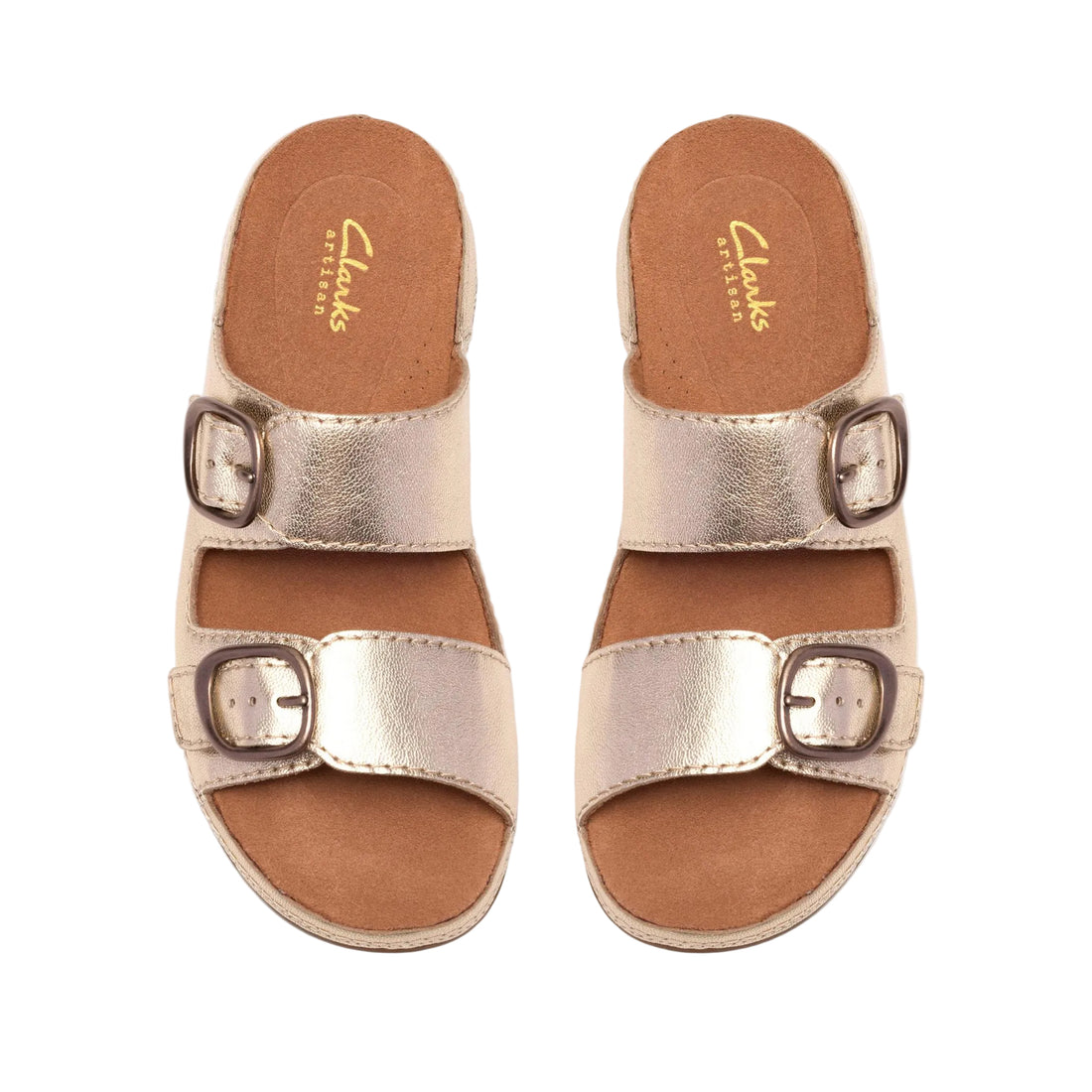 WOMEN'S CLARKS CECILY STEP | CHAMPAGNE LEATHER