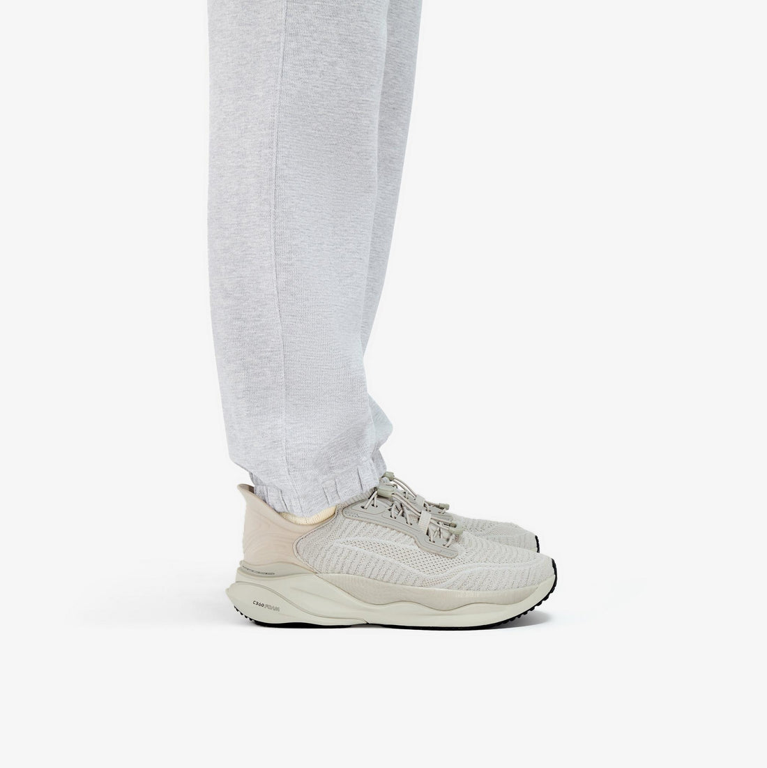 MEN'S CLARKS PACE RISE | LIGHT GREY