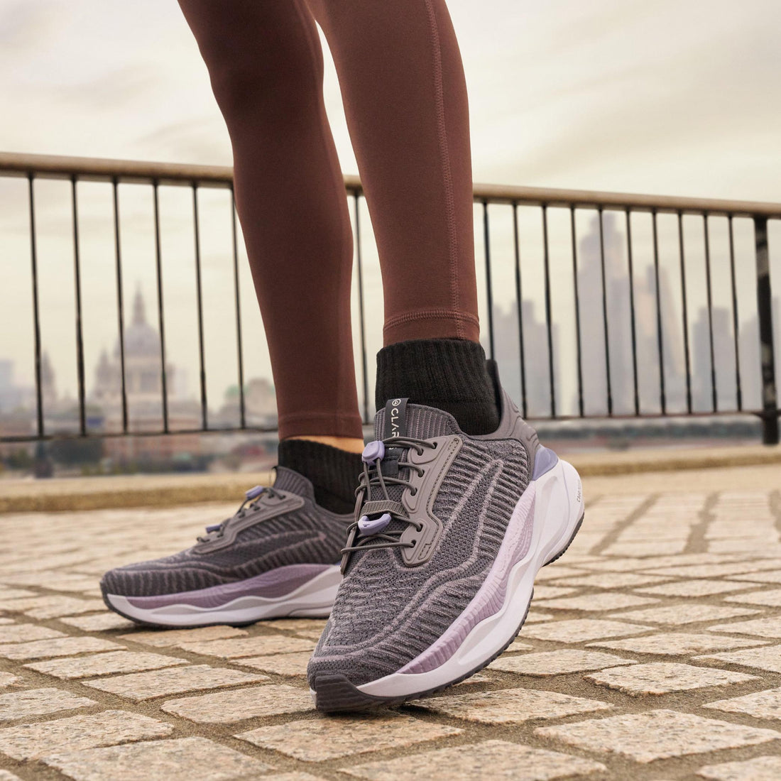 WOMEN'S CLARKS PACE RISE | BLACK COMBI