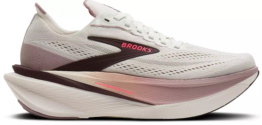 WOMEN'S BROOKS HYPERION MAX 4 | COCONUT /  RAISIN / PINK