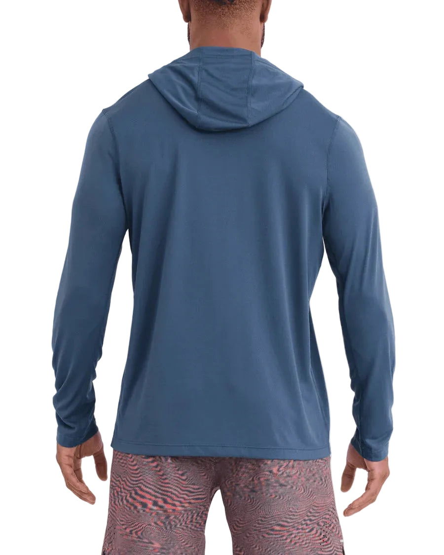 MEN'S SAXX MULTI-SPORT TECH HOODIE | WASHED INDIGO