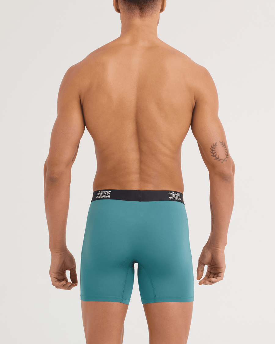 MEN'S SAXX DROPTEMP ALL DAY BOXER BRIEFS POUCHLESS | SEASCAPE