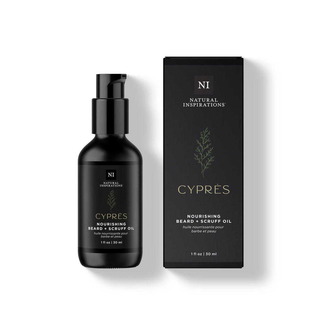 MEN'S NATURAL INSPIRATIONS NOURISHING BEARD & SCRUFF OIL | CYPRES