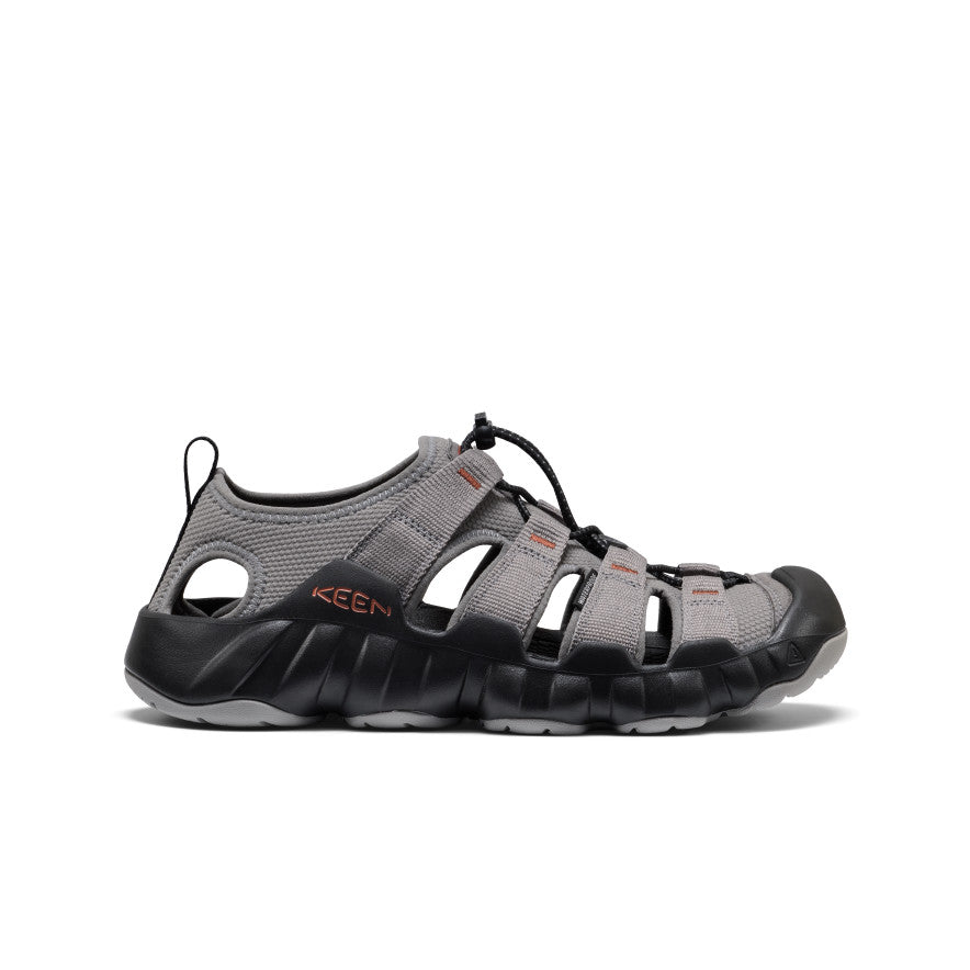MEN'S KEEN HYPERPORT H2 SANDAL | STEEL GREY | BURNT BRICK