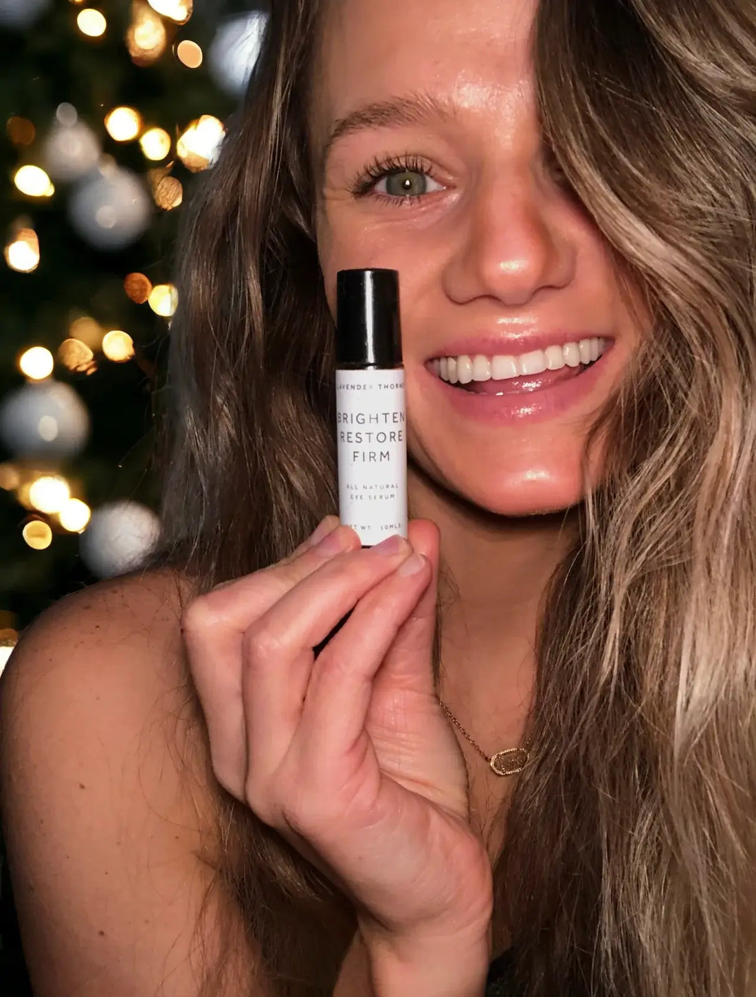 LAVENDER THORNE BRIGHTEN FIRM RESTORE UNDER-EYE SERUM