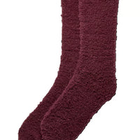 WOMEN'S UGG TEDDI COZY CREW SOCKS | WILD GRAPE