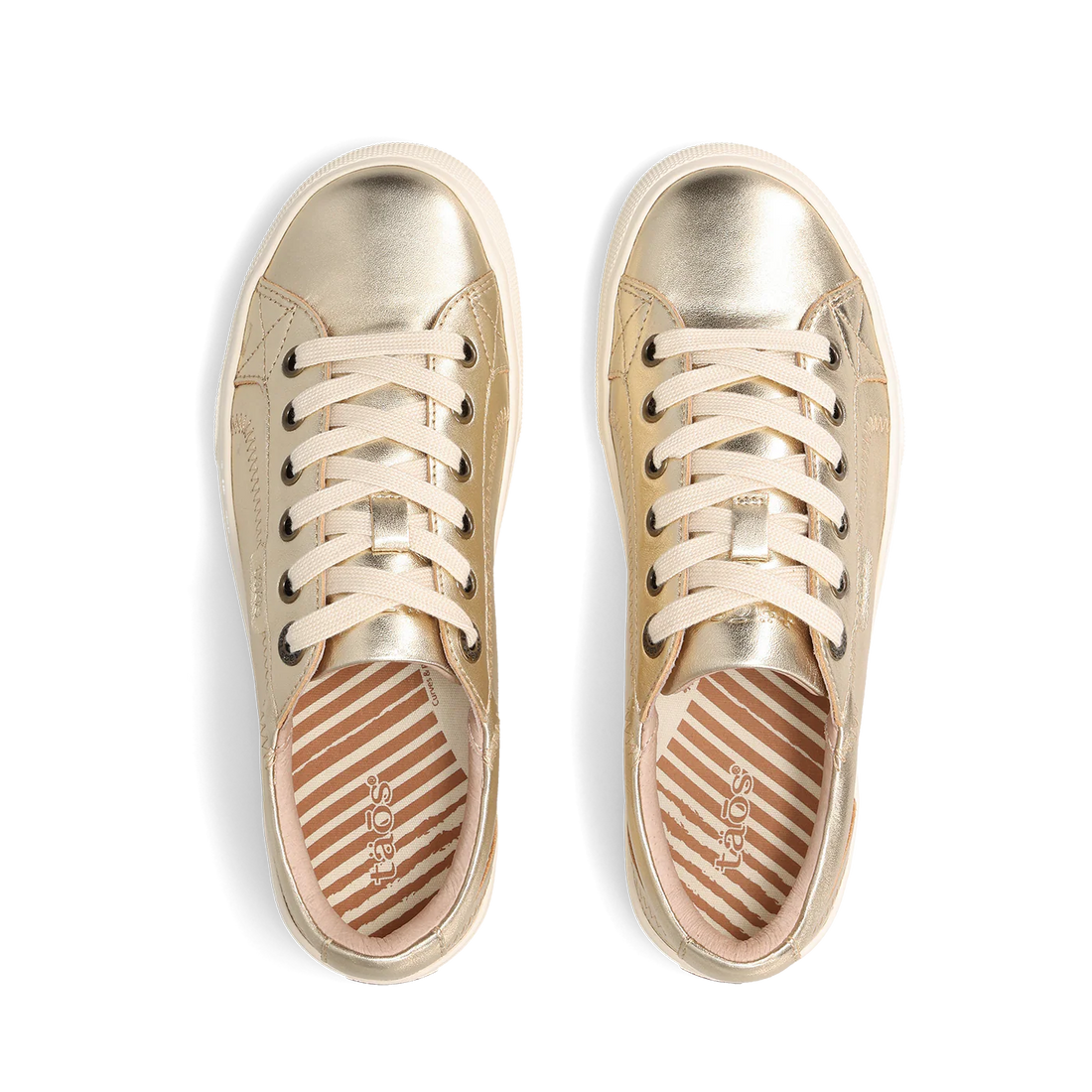 WOMEN'S TAOS PLIM SOUL LUX SNEAKER | GOLD