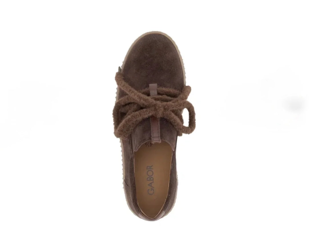 WOMEN'S GABOR 6010.01.005 DORA SNEAKER | CACAO