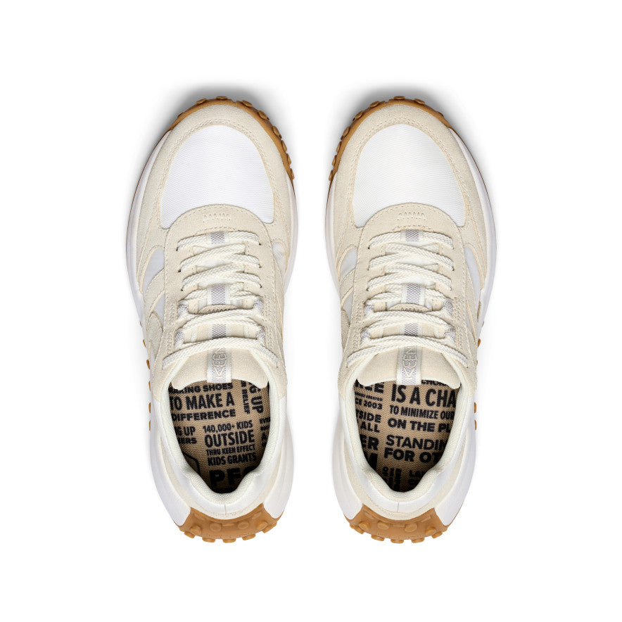 WOMEN'S KEEN KS86 SNEAKER | BIRCH / STAR WHITE