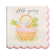 MUDPIE EGG BASKET PAPER NAPKIN | WHITE